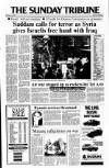 Sunday Tribune Sunday 20 January 1991 Page 1