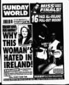 Sunday World (Dublin) Sunday 19 September 1993 Page 1