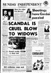 Sunday Independent (Dublin) Sunday 17 March 1974 Page 1