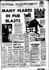 Sunday Independent (Dublin) Sunday 06 October 1974 Page 1
