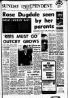 Sunday Independent (Dublin) Sunday 20 October 1974 Page 1