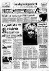 Sunday Independent (Dublin) Sunday 05 January 1986 Page 1