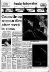 Sunday Independent (Dublin) Sunday 14 September 1986 Page 1