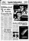 Sunday Independent (Dublin) Sunday 21 September 1986 Page 1