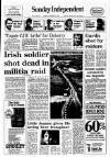 Sunday Independent (Dublin) Sunday 07 December 1986 Page 1