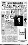 Sunday Independent (Dublin) Sunday 02 April 1989 Page 1