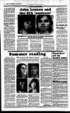 Sunday Independent (Dublin) Sunday 30 July 1989 Page 18