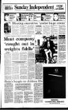 Sunday Independent (Dublin) Sunday 13 September 1992 Page 1
