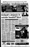 Sunday Independent (Dublin) Sunday 23 September 2001 Page 1