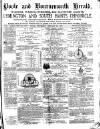 Poole & Dorset Herald Thursday 23 January 1879 Page 1