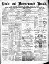 Poole & Dorset Herald Thursday 10 January 1889 Page 1