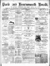 Poole & Dorset Herald Thursday 24 October 1889 Page 1