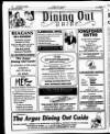 ' The Argus Dining Out Guide To advertise on this page telephone 042-9334632 for details