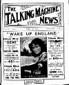 Talking Machine News Friday 01 June 1906 Page 1
