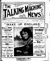 Talking Machine News Saturday 01 September 1906 Page 1