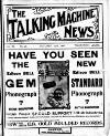 Talking Machine News Monday 15 October 1906 Page 1