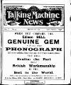 Talking Machine News Friday 01 March 1907 Page 1