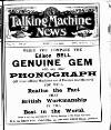 Talking Machine News Friday 15 March 1907 Page 1