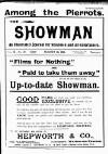 The Showman Friday 30 August 1901 Page 1