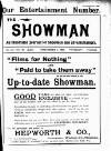 The Showman Friday 01 November 1901 Page 1