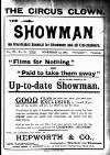 The Showman Friday 22 November 1901 Page 1