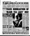 TALKS HUMILIATION OF 'BLAIR TEA LADY' MO!