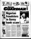 Gorey Guardian Wednesday 23 August 2000 Page 1