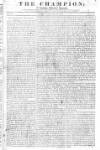 Champion (London) Sunday 04 February 1816 Page 1