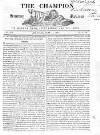 Champion (London) Monday 11 May 1818 Page 1