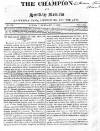 Champion (London) Sunday 17 January 1819 Page 1