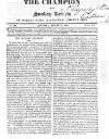 Champion (London) Monday 12 April 1819 Page 1