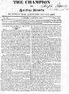 Champion (London) Sunday 15 August 1819 Page 1
