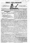 Champion (London) Sunday 18 March 1821 Page 1