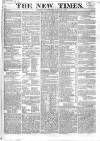 New Times (London) Wednesday 14 March 1821 Page 1