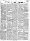 New Times (London) Monday 07 January 1822 Page 1