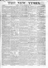 New Times (London) Tuesday 11 February 1823 Page 1
