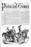 Pictorial Times Saturday 11 January 1845 Page 1