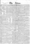 Albion and the Star Saturday 19 February 1831 Page 1
