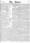 Albion and the Star Monday 21 February 1831 Page 1