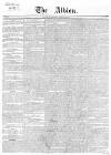 Albion and the Star Saturday 12 March 1831 Page 1