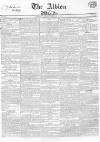 Albion and the Star Saturday 19 November 1831 Page 1