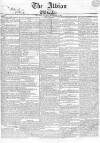 Albion and the Star Saturday 10 December 1831 Page 1