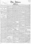 Albion and the Star Friday 24 February 1832 Page 1
