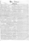 Albion and the Star Wednesday 21 March 1832 Page 1