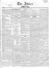 Albion and the Star Saturday 18 August 1832 Page 1