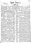 Albion and the Star Saturday 20 October 1832 Page 1