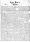 Albion and the Star Thursday 27 December 1832 Page 1