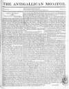 Anti-Gallican Monitor Sunday 09 June 1811 Page 1