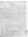 Anti-Gallican Monitor Sunday 16 June 1811 Page 1