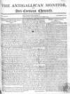 Anti-Gallican Monitor Sunday 22 September 1811 Page 1